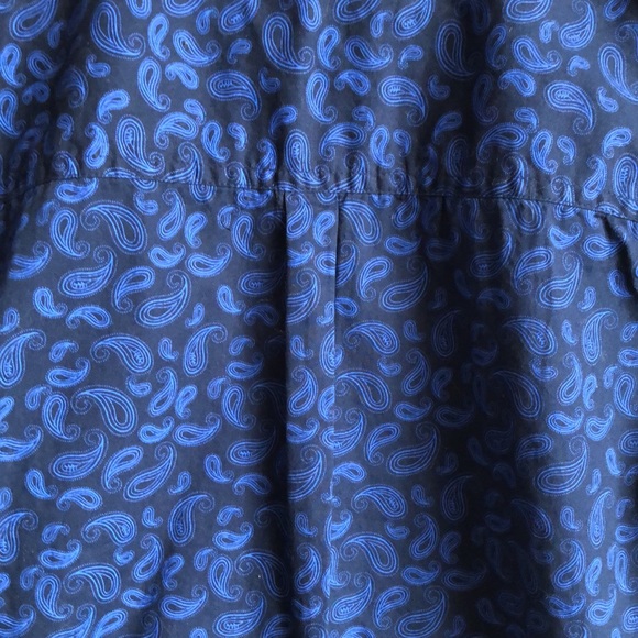 Ben Sherman Blue Short Sleeve Shirt - Picture 6 of 6